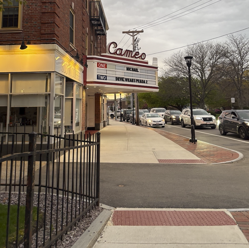 The Cameo Theater in Weymouth, MA showed Devil Wears Prada 2.